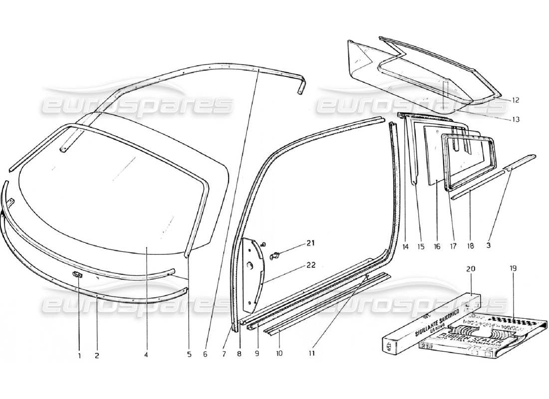 teilediagramm mit der teilenummer 60155801