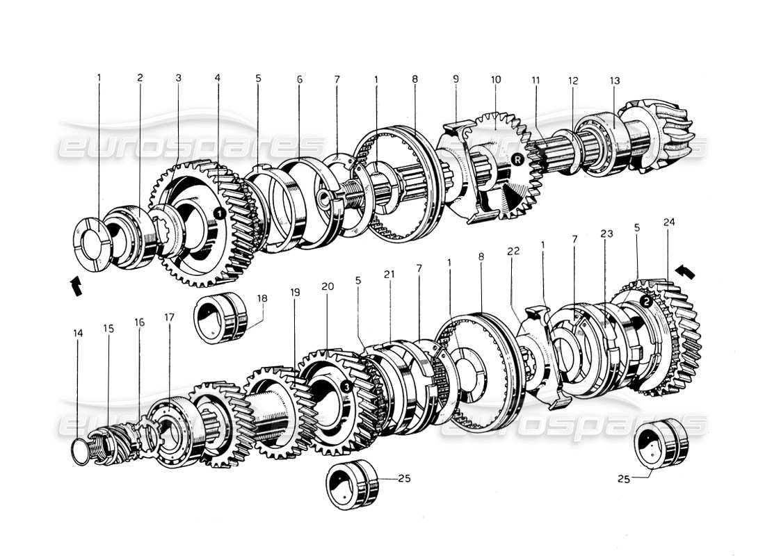 teilediagramm mit der teilenummer 520655