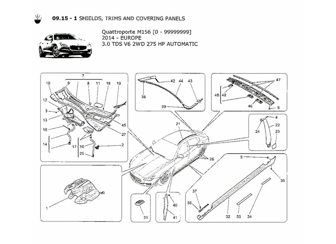 teilediagramm mit der teilenummer 670004125