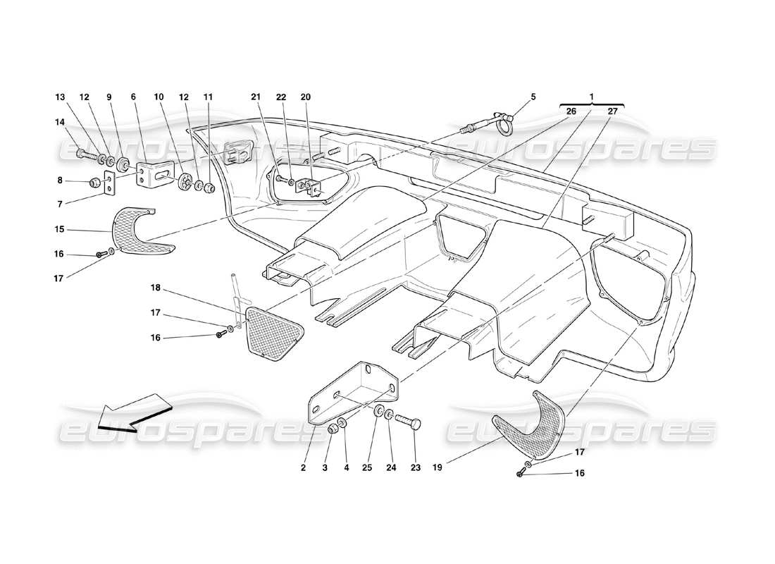 teilediagramm mit der teilenummer 13272011