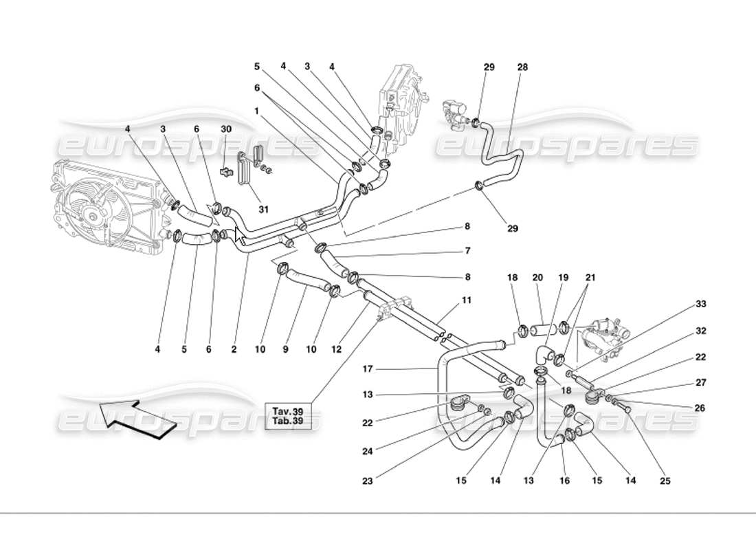 teilediagramm mit der teilenummer 65744800