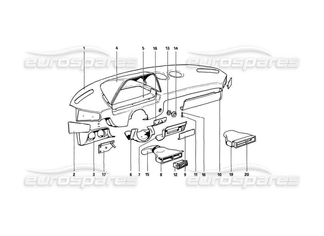 teilediagramm mit der teilenummer 60379906