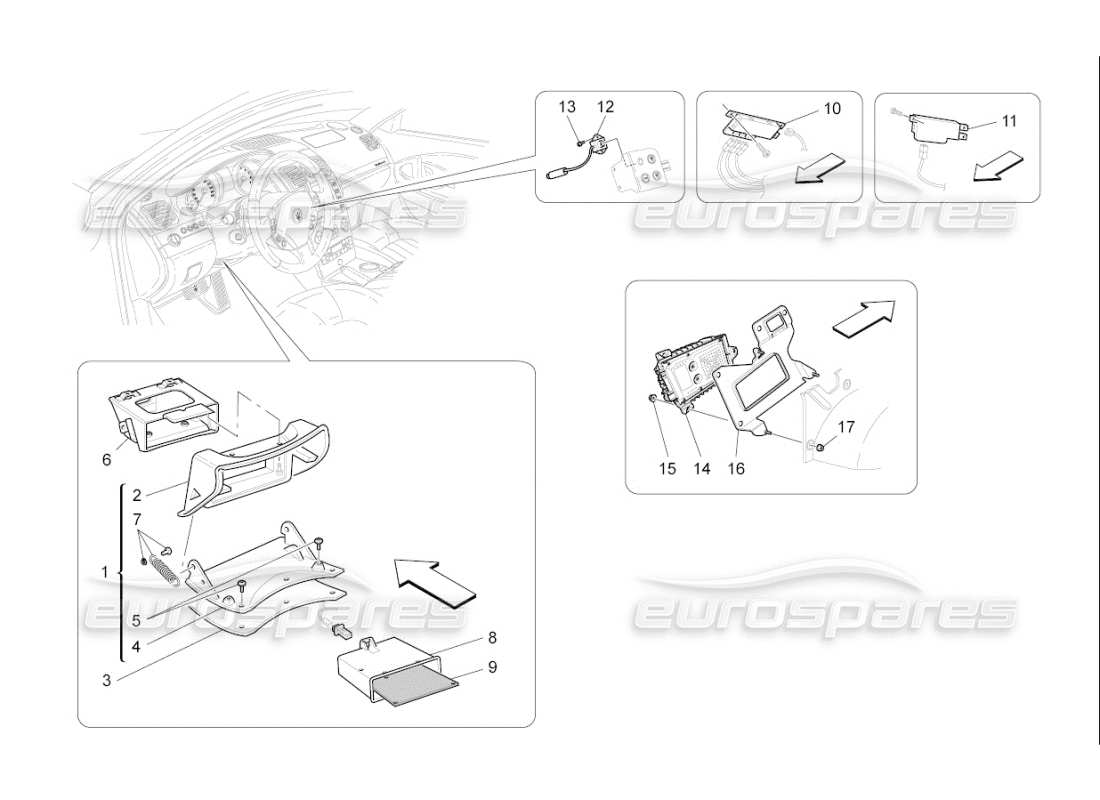 maserati qtp. (2009) 4.7 auto it-system-teilediagramm