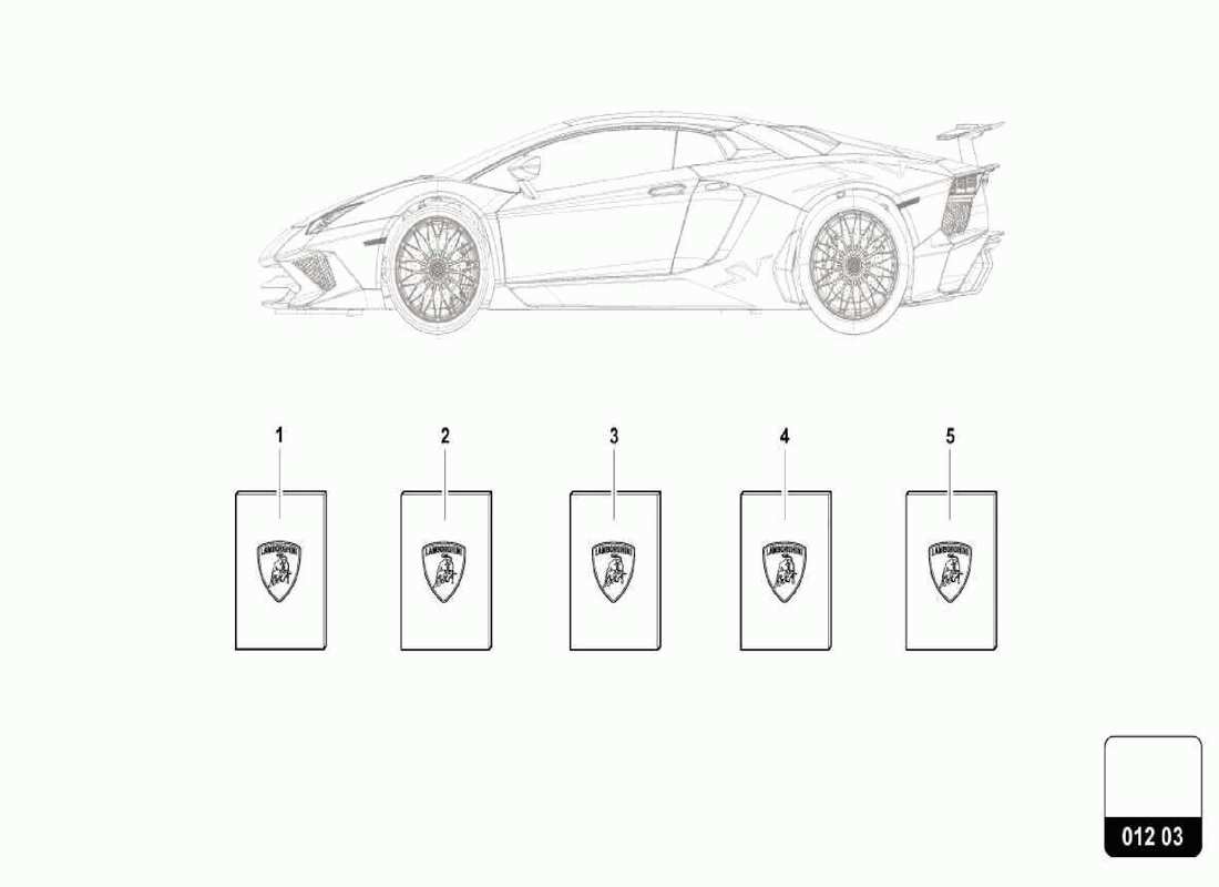 lamborghini centenario spider literatur teilediagramm