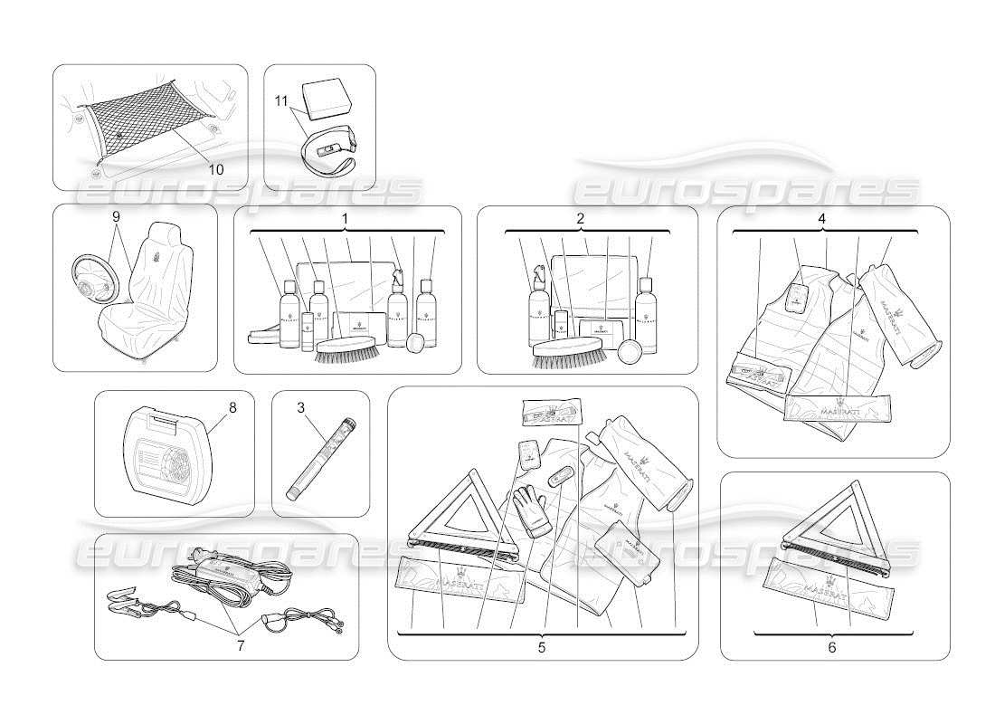 maserati qtp. (2011) 4.7 auto aftermarket-zubehör – teilediagramm