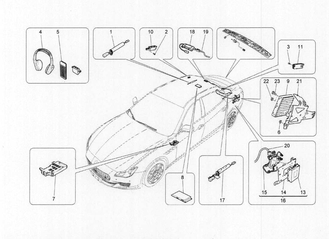 maserati qtp. v6 3.0 bt 410bhp 2015 it-system-teilediagramm