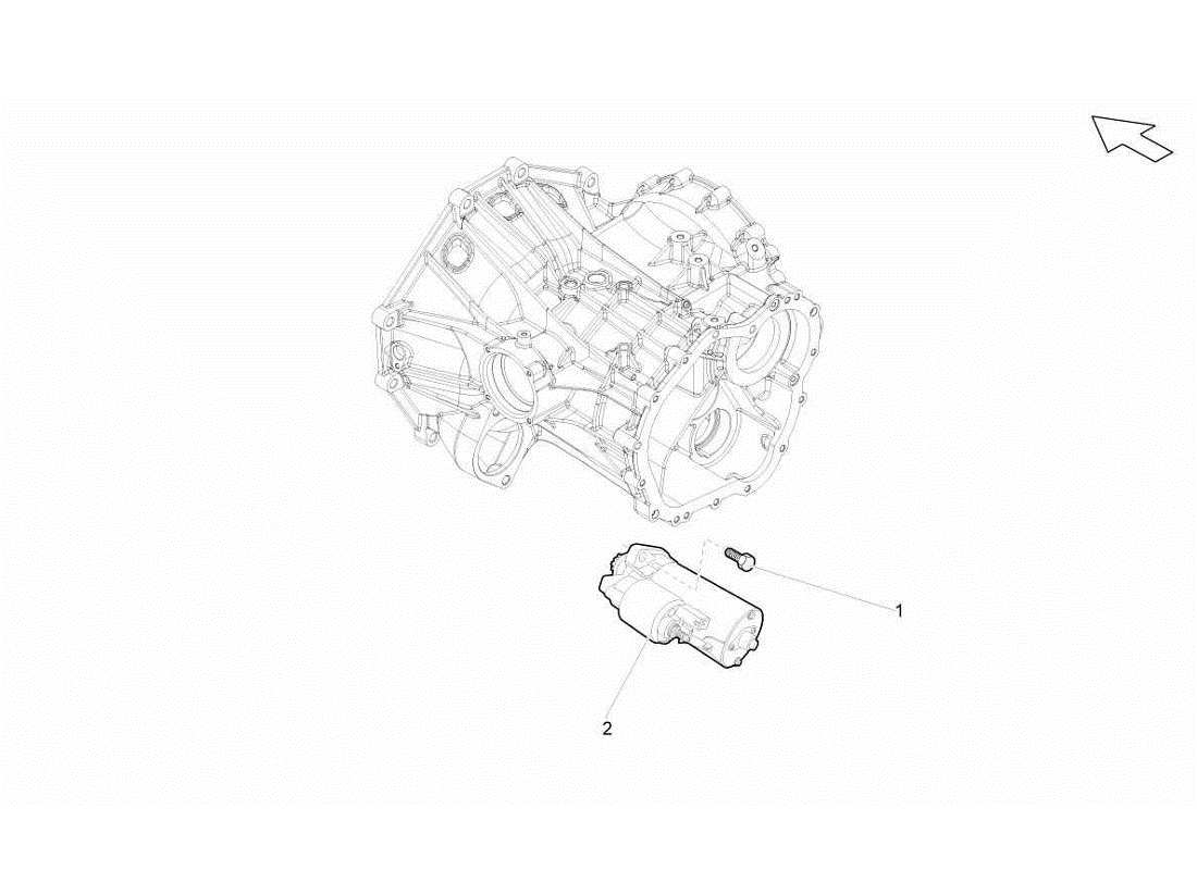 lamborghini gallardo lp560-4s update anlasser teilediagramm