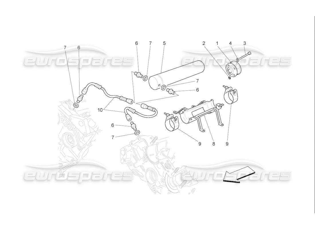 maserati qtp. (2006) 4.2 f1 timing-hydraulik teilediagramm