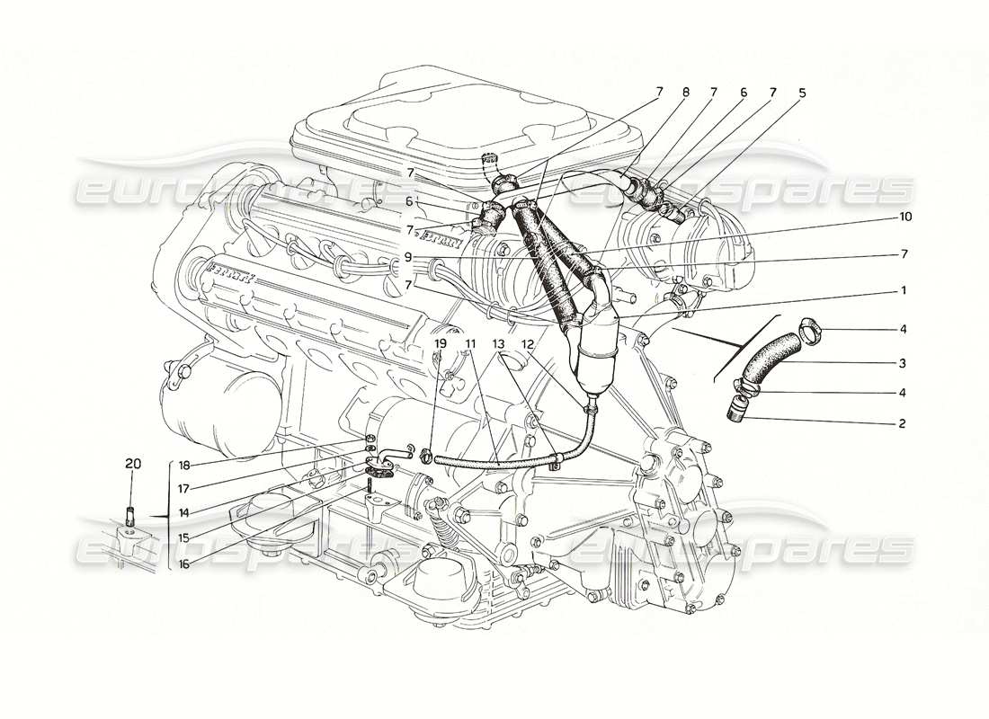 teilediagramm mit der teilenummer 104210