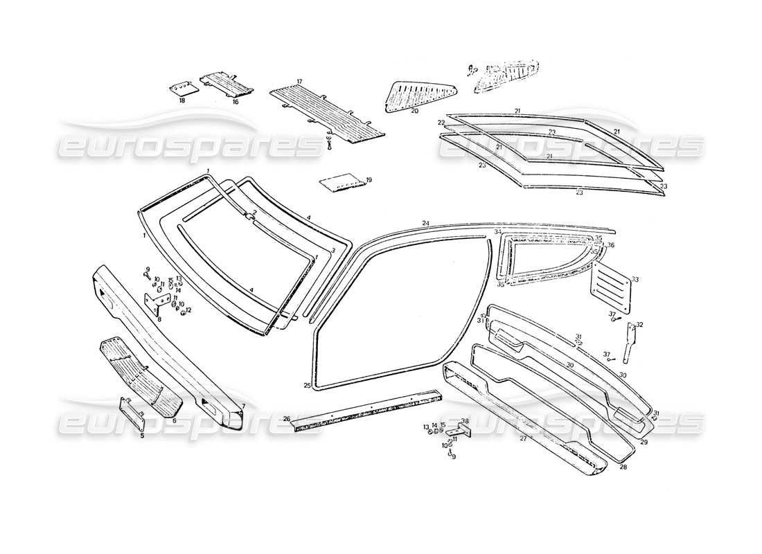 teilediagramm mit der teilenummer 120 ba 83175