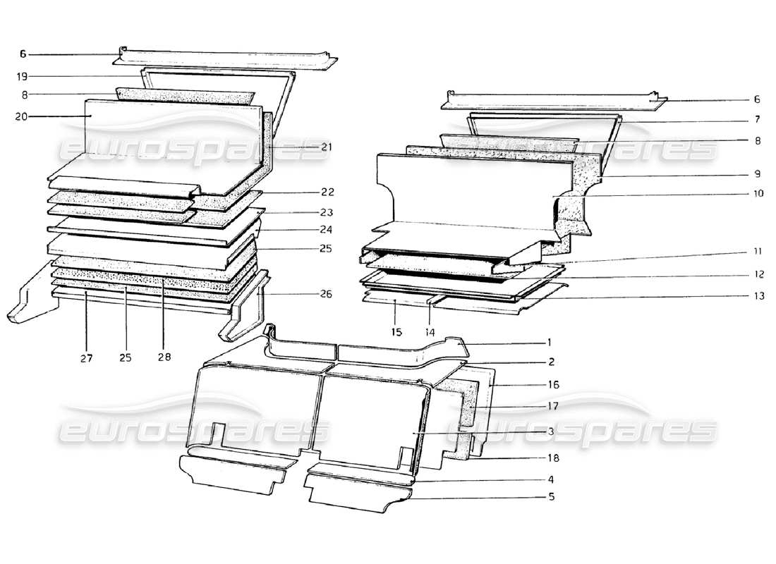 teilediagramm mit der teilenummer 60212909