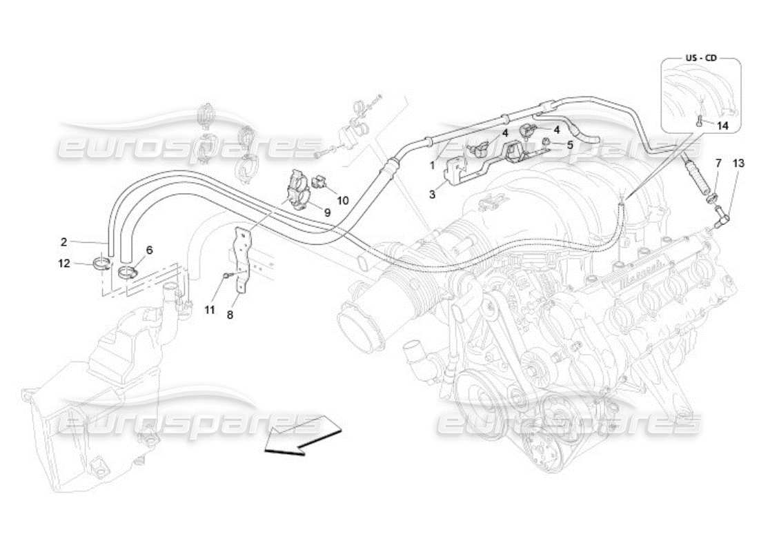 teilediagramm mit der teilenummer 208646