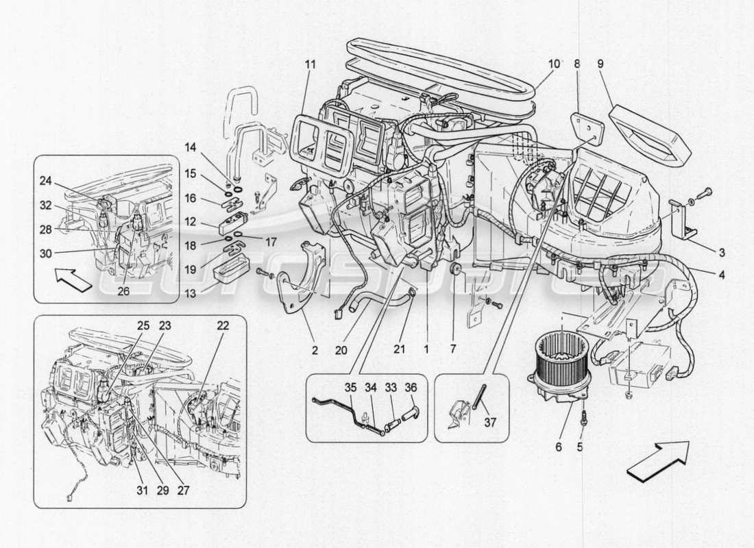 teilediagramm mit der teilenummer 69050500