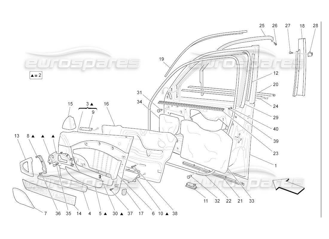 teilediagramm mit der teilenummer 67874800