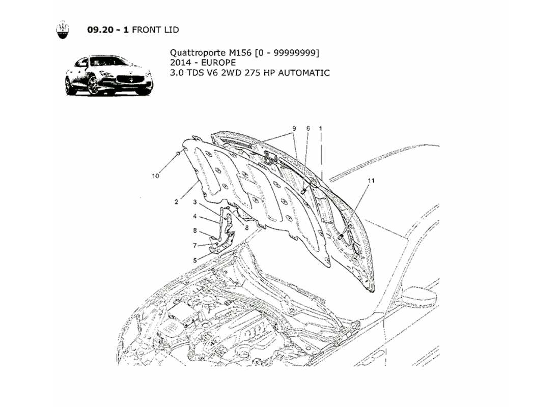 teilediagramm mit der teilenummer 675000420