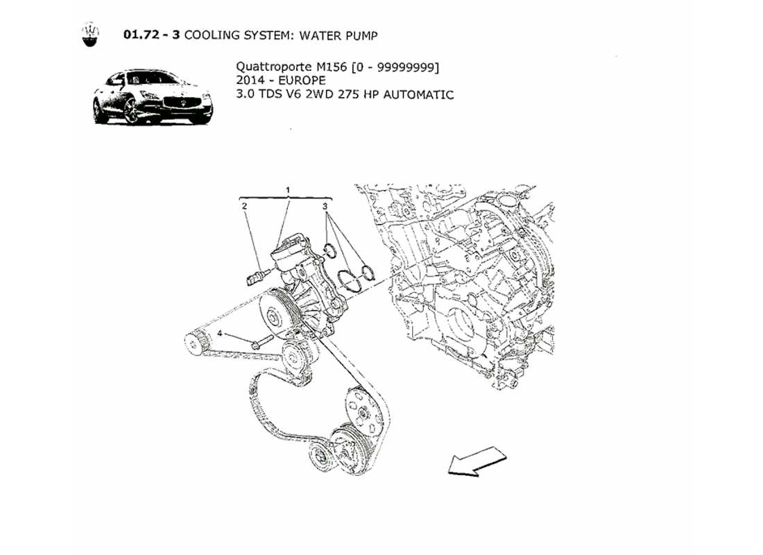 teilediagramm mit der teilenummer 46328182