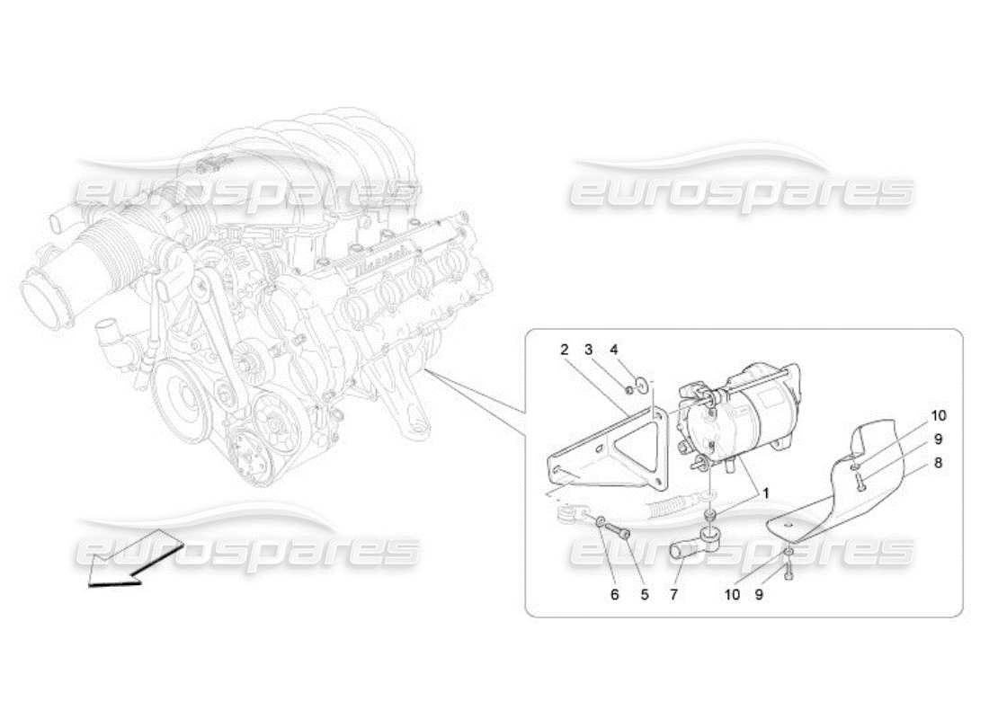 teilediagramm mit der teilenummer 203138