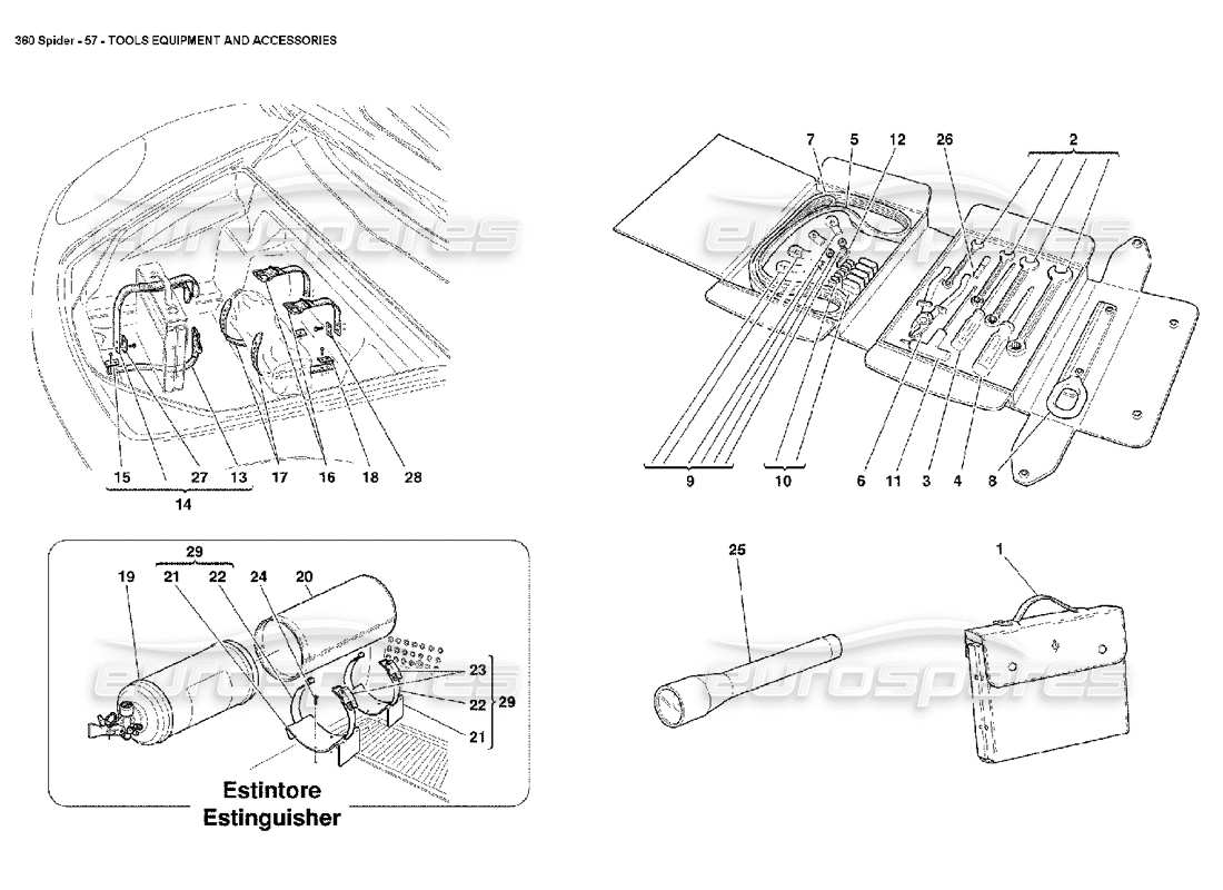 teilediagramm mit der teilenummer 65929500