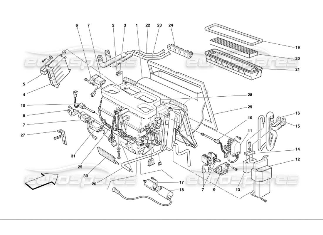teilediagramm mit der teilenummer 68154200