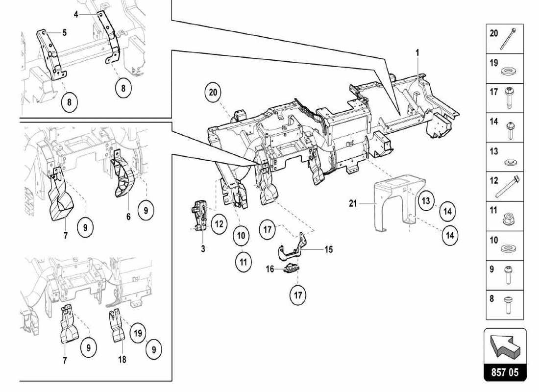 teilediagramm mit der teilenummer 470863345