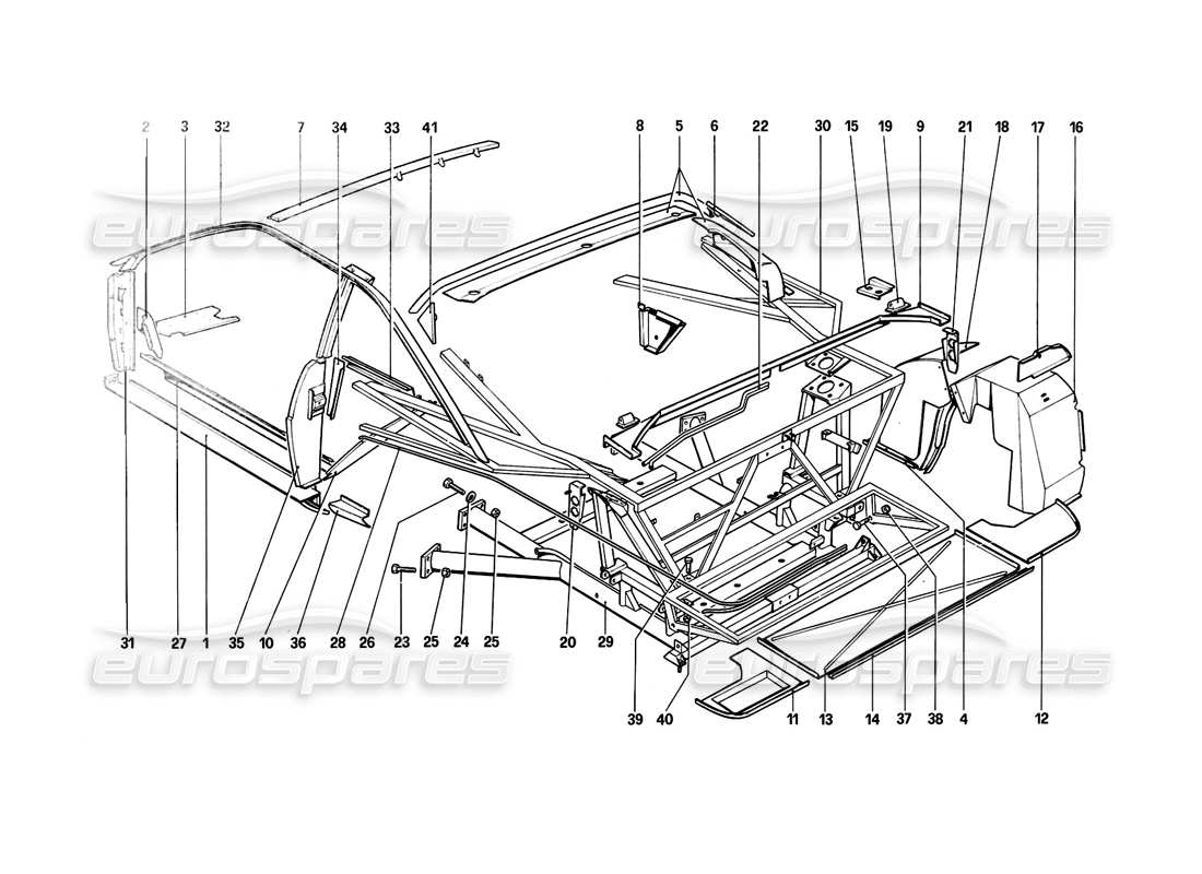 teilediagramm mit der teilenummer 116651