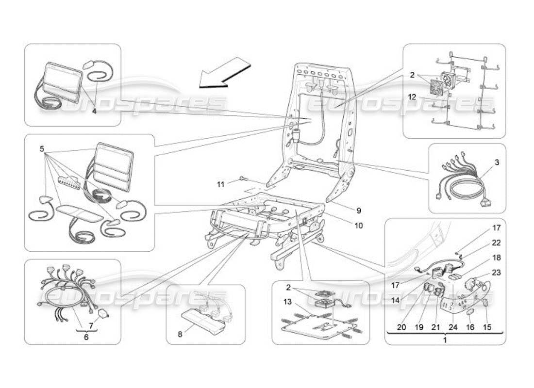 teilediagramm mit der teilenummer 82593600