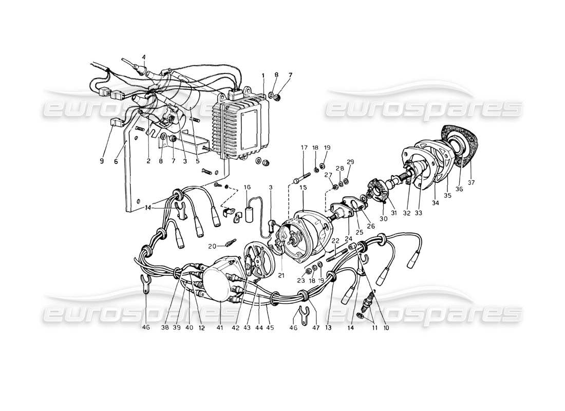 teilediagramm mit der teilenummer fht016