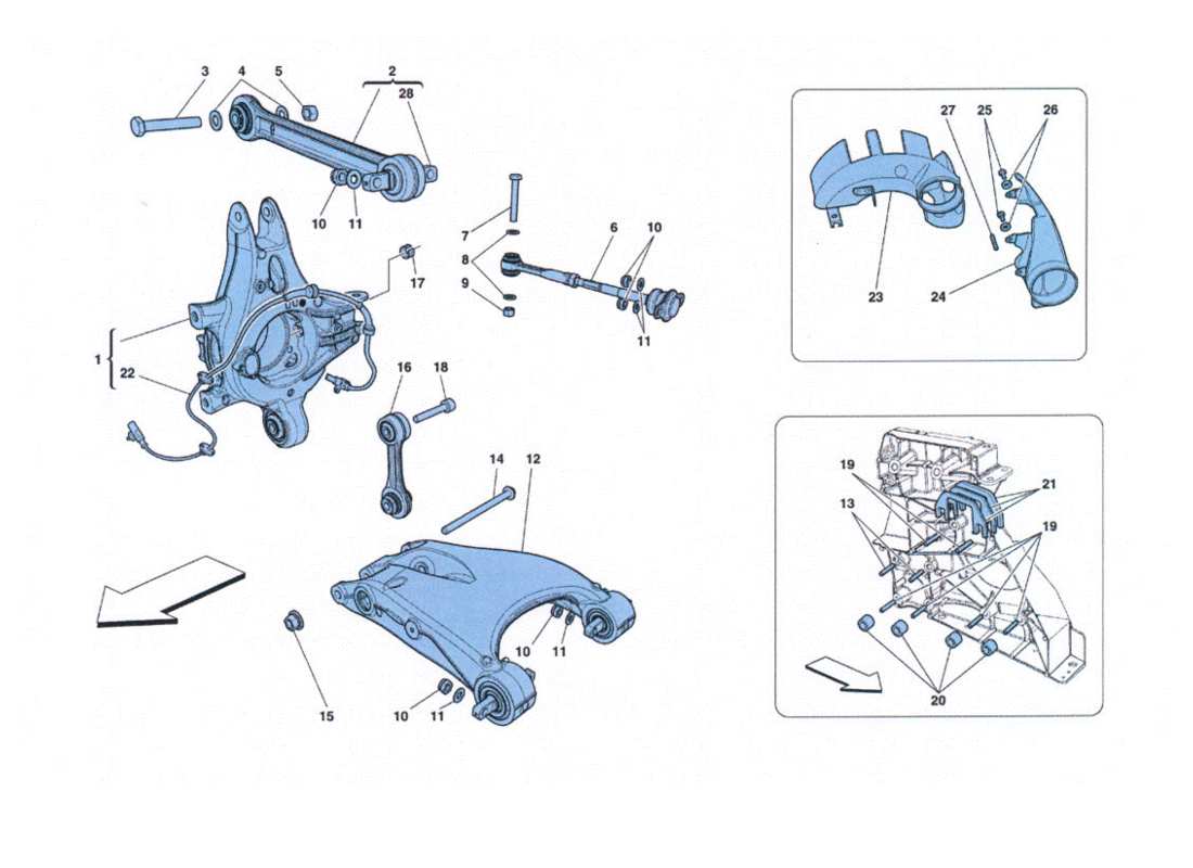 teilediagramm mit der teilenummer 266200