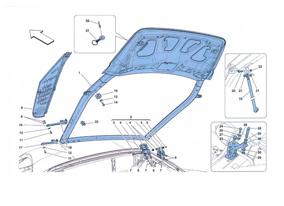 teilediagramm mit der teilenummer 16043734