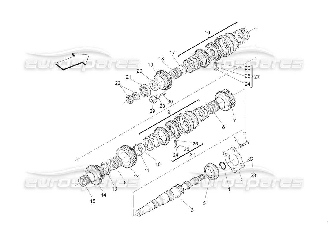 teilediagramm mit der teilenummer 214797