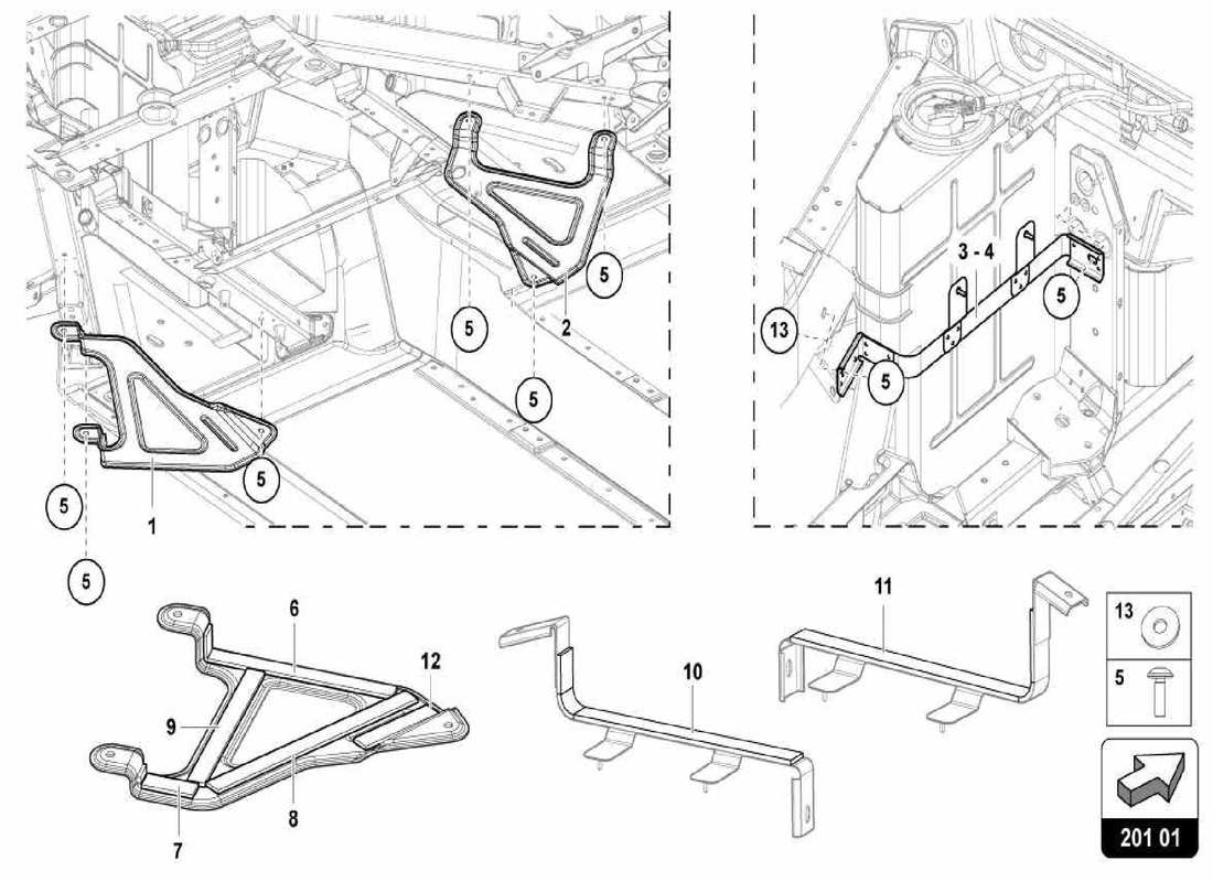 teilediagramm mit der teilenummer n91000203