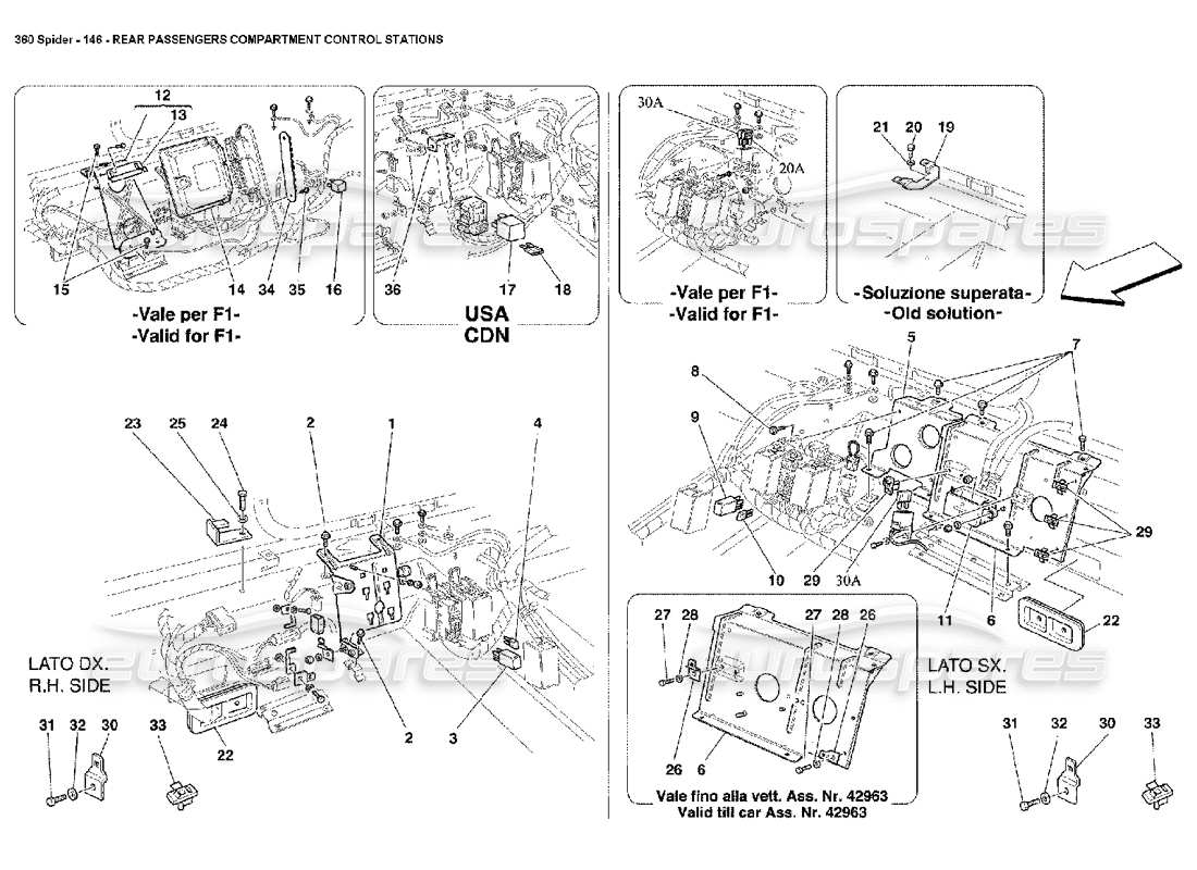 teilediagramm mit der teilenummer 65792800