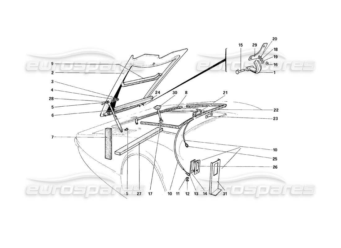 teilediagramm mit der teilenummer 60349305