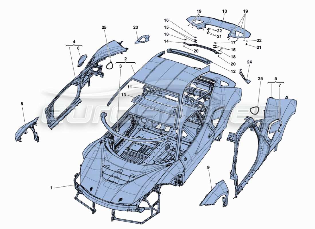 teilediagramm mit der teilenummer 88606700