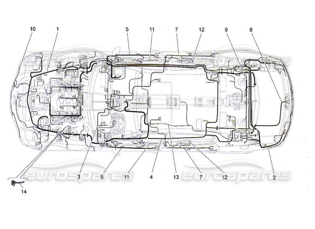 teilediagramm mit der teilenummer 60510161