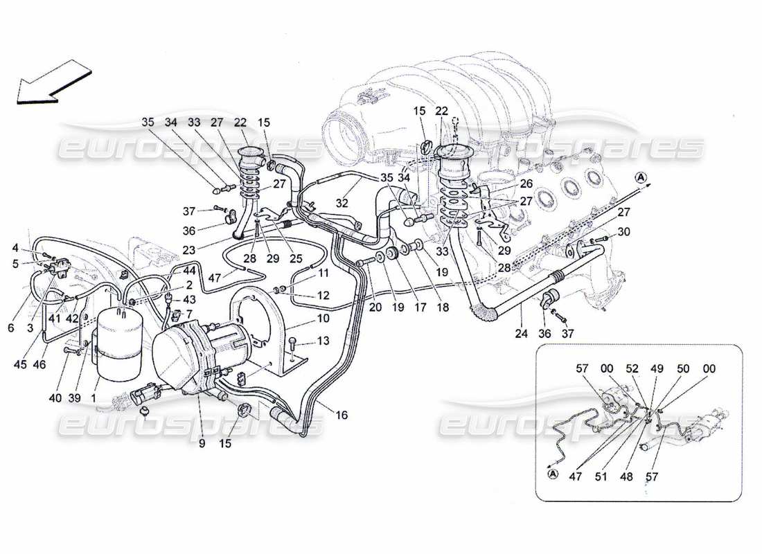 teilediagramm mit der teilenummer 234410