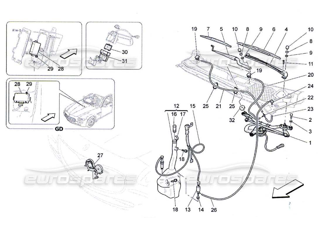 teilediagramm mit der teilenummer 243024