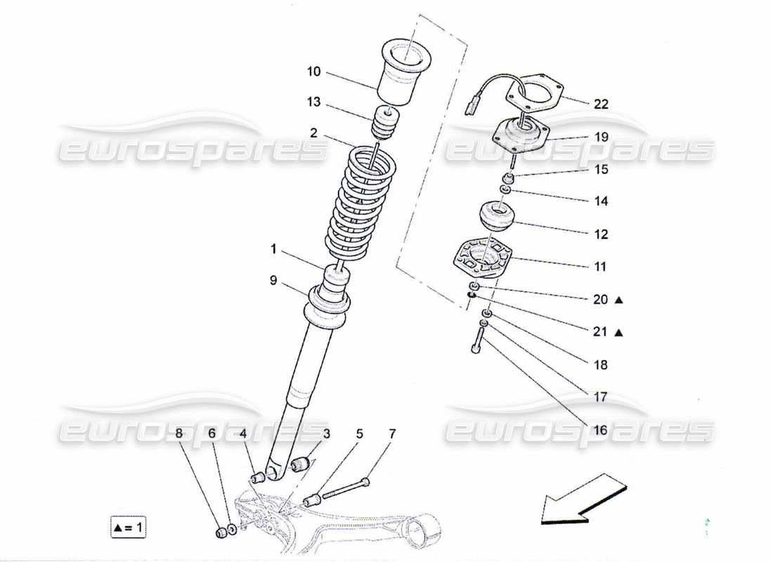 teilediagramm mit der teilenummer 228842