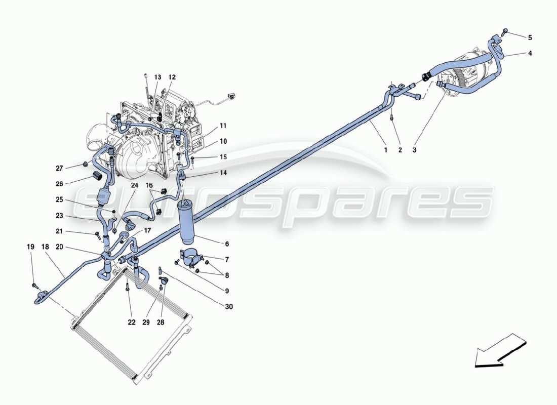 teilediagramm mit der teilenummer 88997500