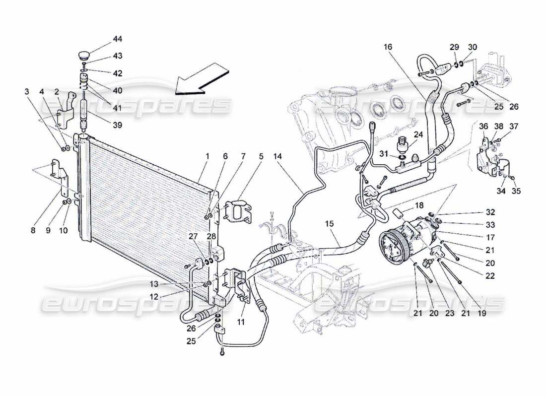 teilediagramm mit der teilenummer 254649