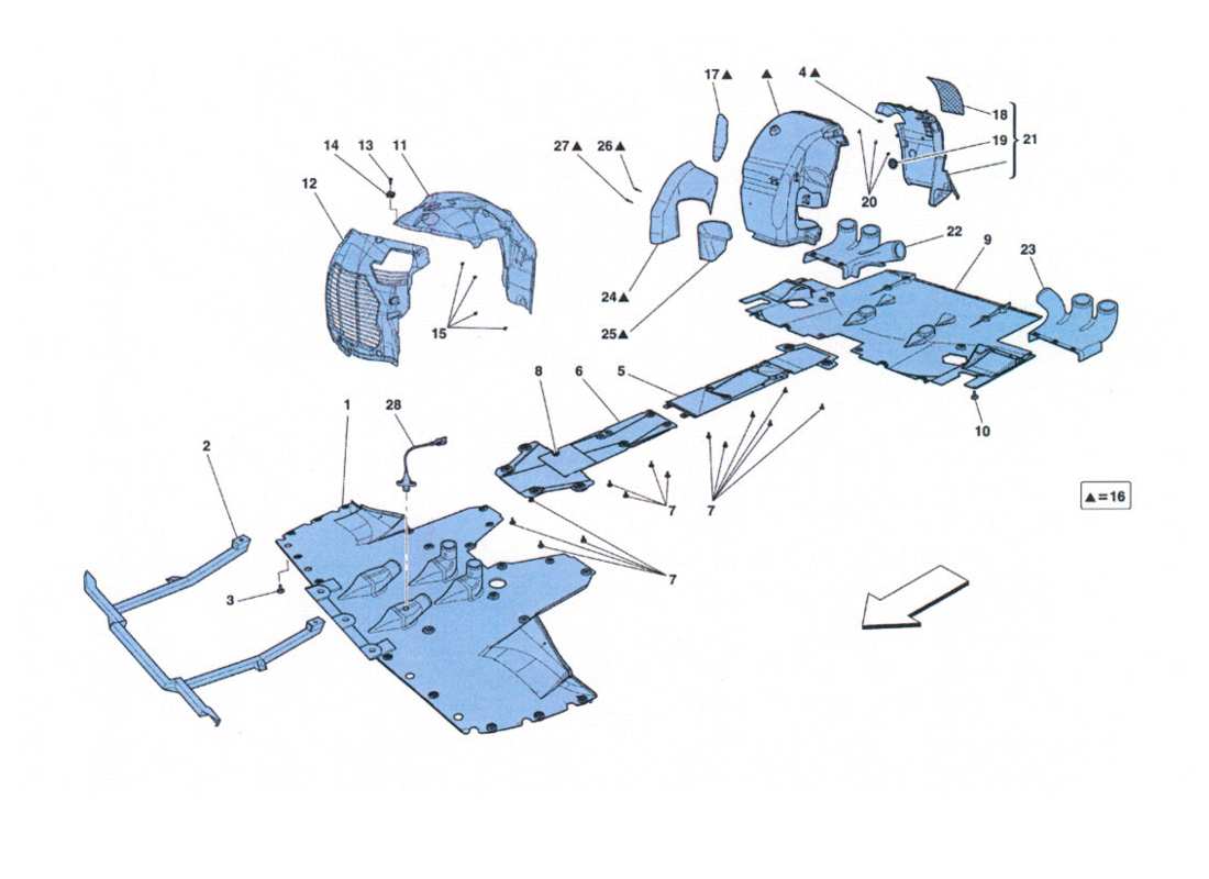 teilediagramm mit der teilenummer 84027700