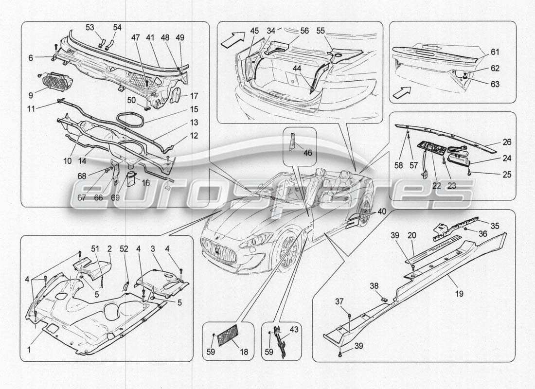 teilediagramm mit der teilenummer 86499100