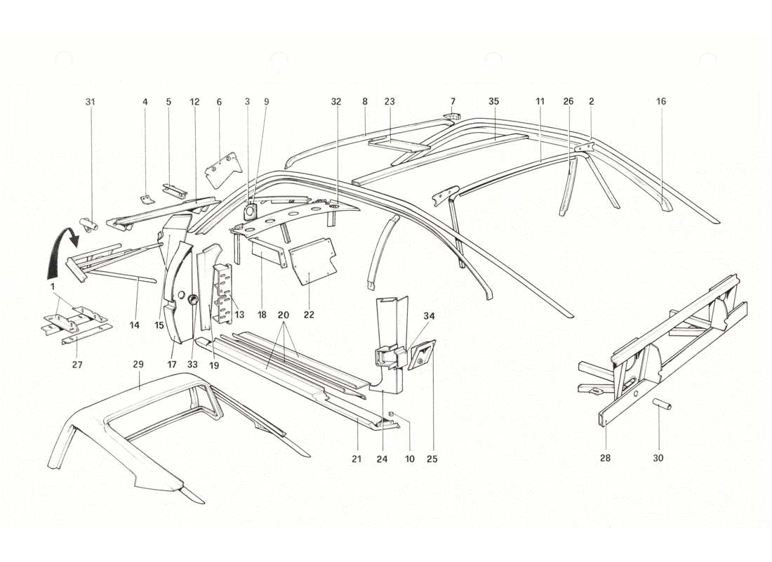 teilediagramm mit der teilenummer 60399904