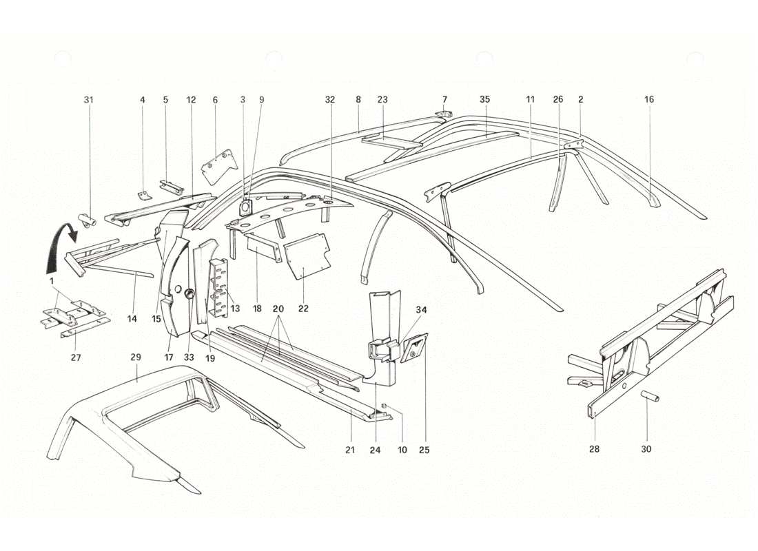 teilediagramm mit der teilenummer 60414505