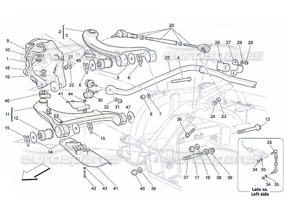 teilediagramm mit der teilenummer 206882