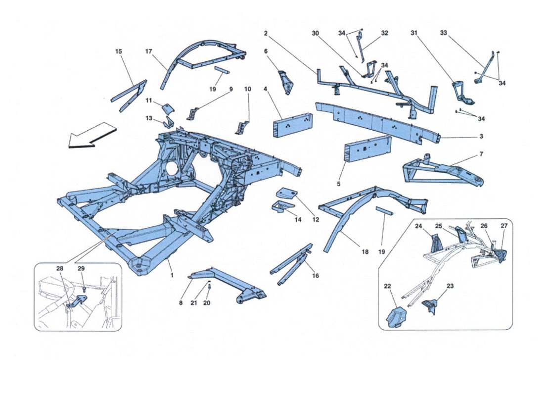 teilediagramm mit der teilenummer 84041218