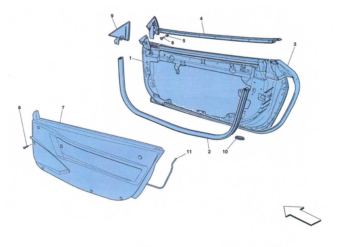 teilediagramm mit der teilenummer 83438511