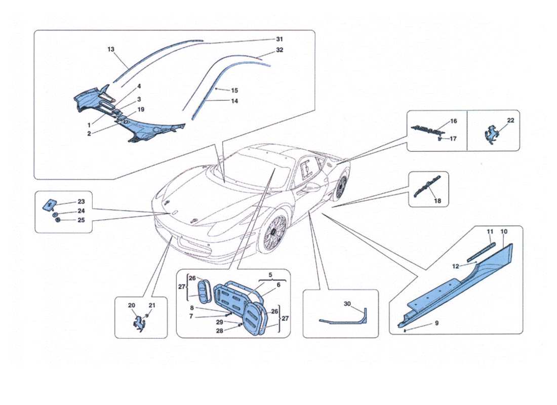 teilediagramm mit der teilenummer 83445800