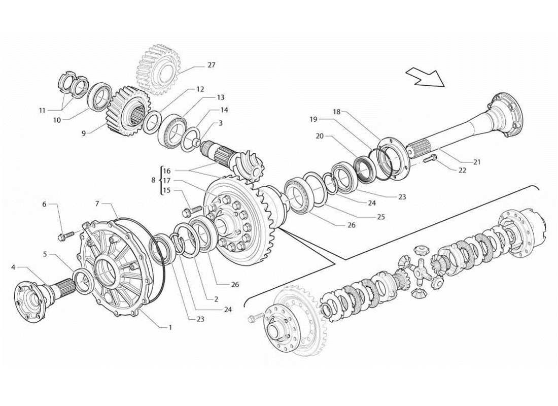 teilediagramm mit der teilenummer 086311124