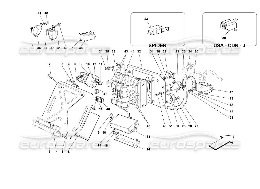 teilediagramm mit der teilenummer 160925
